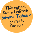 This signed, limited edition Simms Taback poster is
for sale!